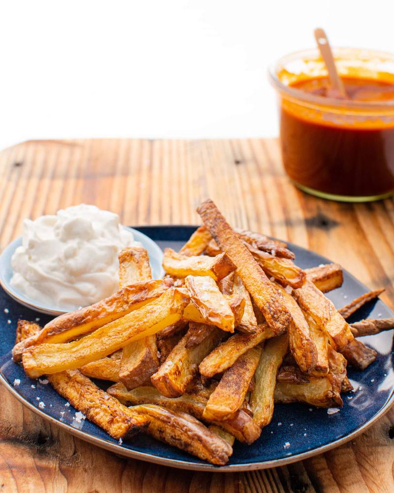 french fries baked oven